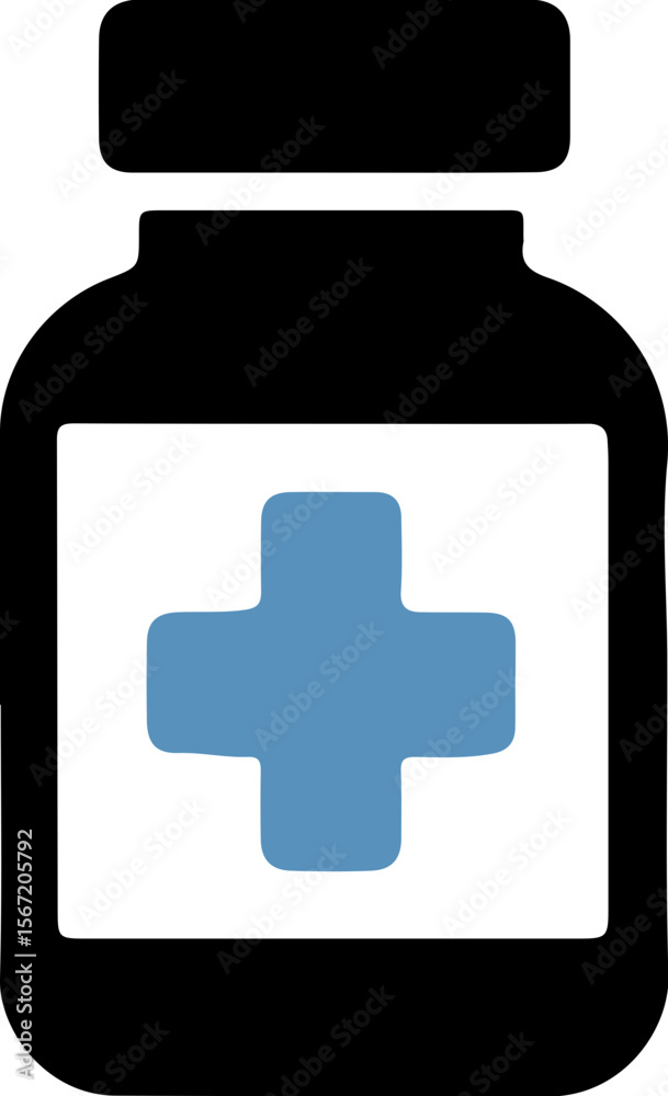 Fototapeta premium 약 아이콘