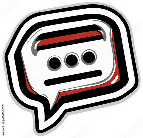 full-shot of a Comments icon The background co
