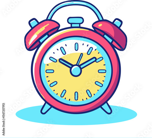 full-shot of a Time Alarm icon The background