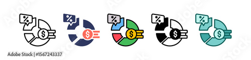 Break Even multiple icon