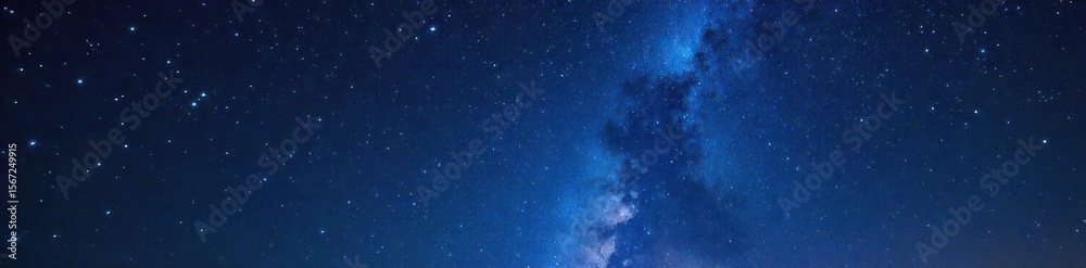 Fototapeta premium Awe-Inspiring Night Sky Numerous Shooting Stars Streaking Across the Dark Celestial Dome, Leaving Shimmering Trails of Light - Perfect for Astronomy, Fantasy, and Celestial Themed Projects