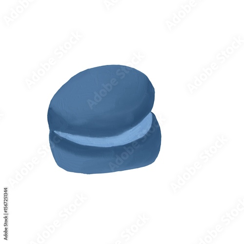 Cute blue element 
