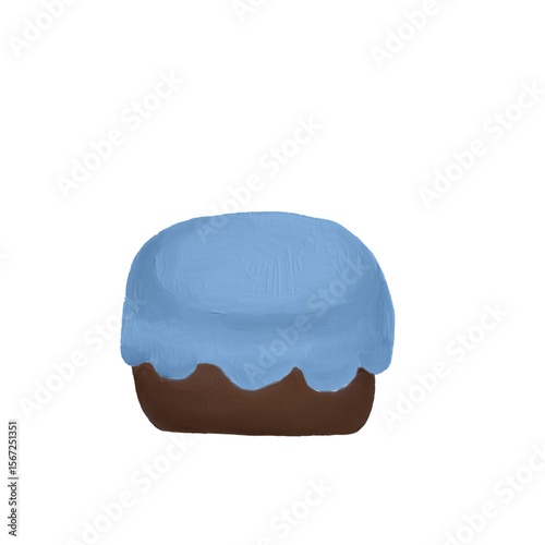 Blueberry cake 