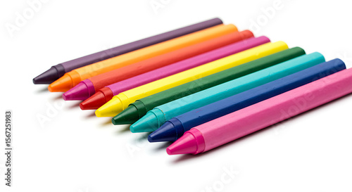 Vibrant Crayons A Colorful Collection for Artistic Expression