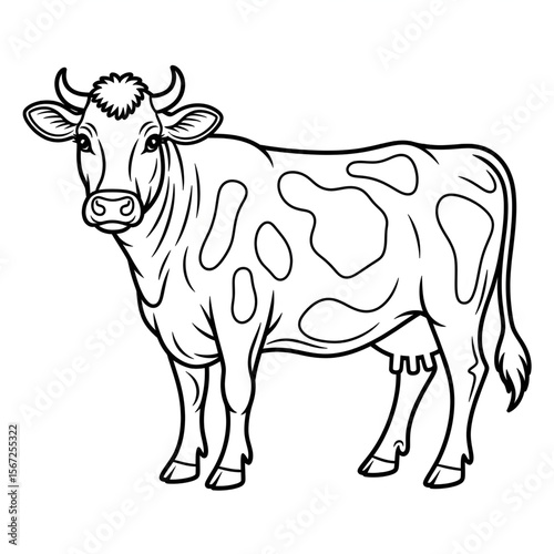 cow vector illustration