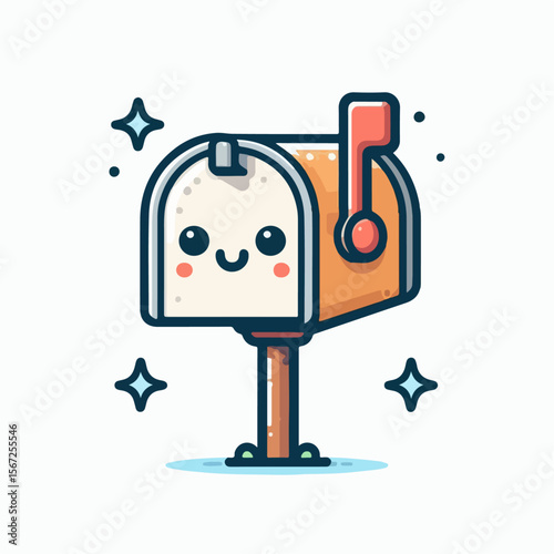 mailbox vector illustration