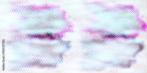 Abstract digital composition featuring vibrant hues and pixelated texture, invoking themes of complexity and technology in a modern, creative design.