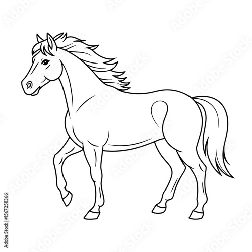 horse vector illustration