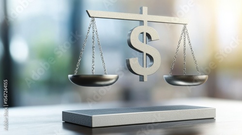 Justice and Financial Equity Balanced.