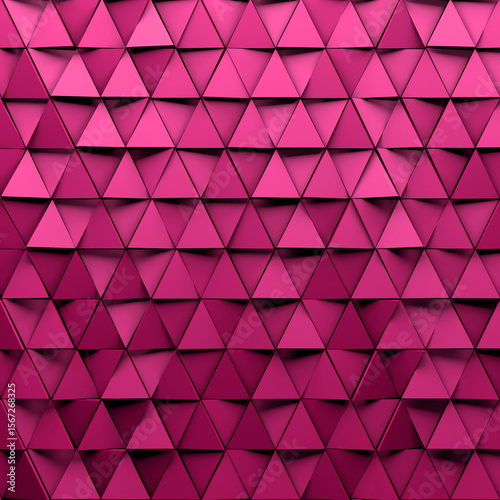 CGI 3d rendering triangular abstract wallpaper background	
