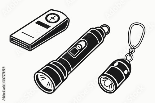 personal-safety-devices---black-icons-