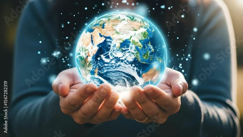 Holding Earth: Protecting Our Planet, Global Connection, Future Sustainability