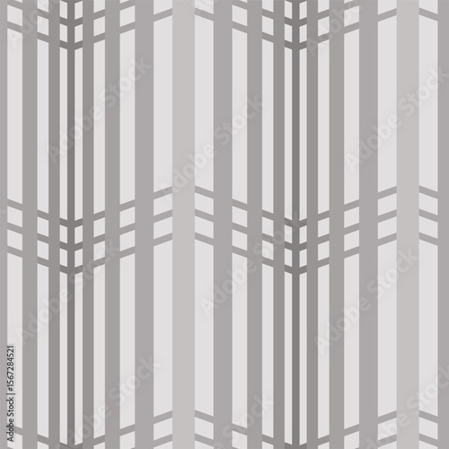 Monochromatic Waves of Charcoal Grays Featuring a Geometric Optical Illusion creating a seamless pattern print