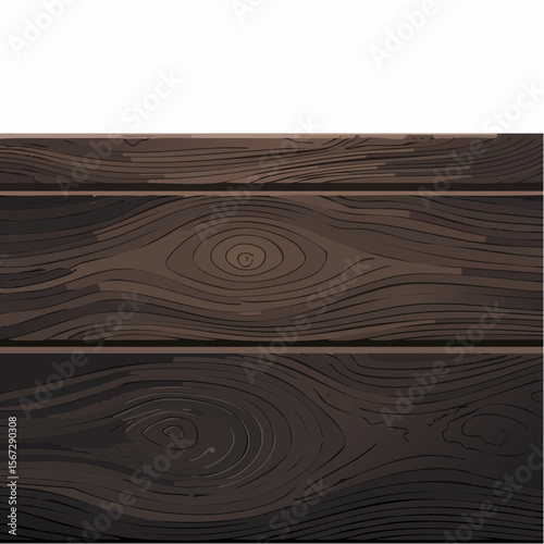 Dark brown wooden planks with visible grain and texture, arranged horizontally.