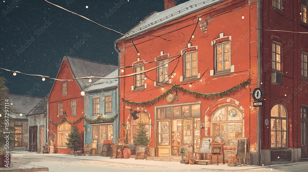 Obraz premium old town in stockholm