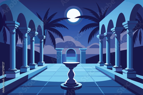 silhouette of a mosque