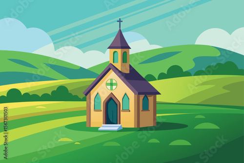 church in the mountains