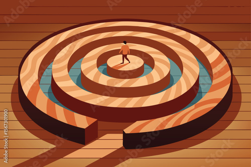 vector illustration of a circle
