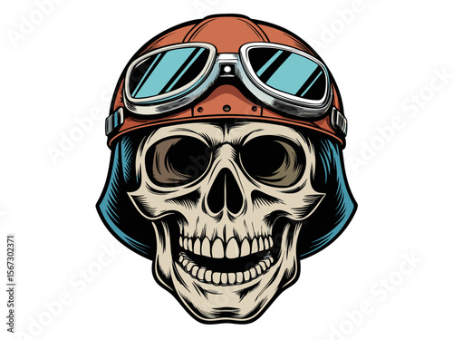 skull illustration