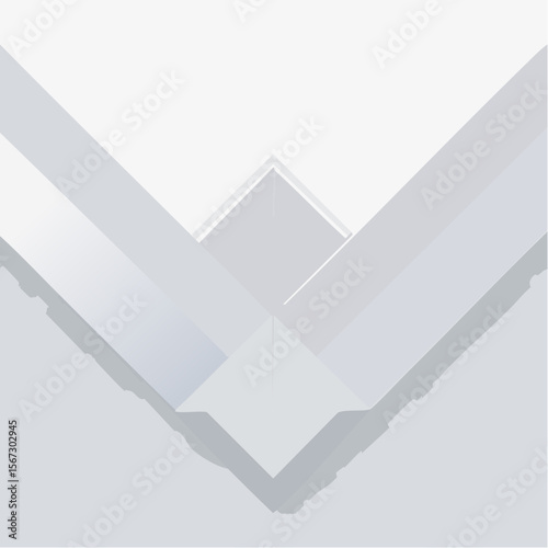 Abstract design with light gray shapes and geometric patterns, creating a sense of depth and structure.