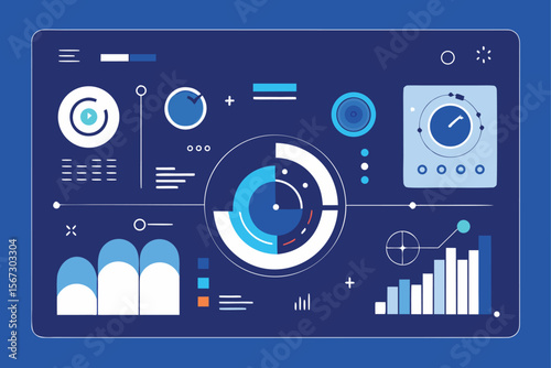 set of infographic elements for your design