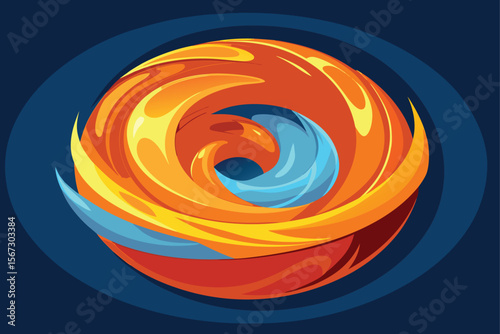 abstract fire background