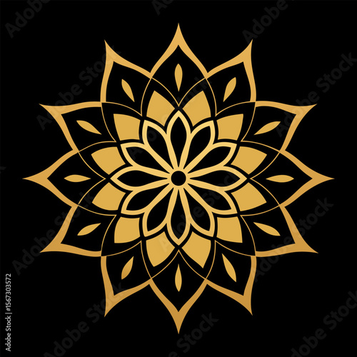 A cosmic mandala of blue crystalline patterns glowing among stars, floating in the depths of space.