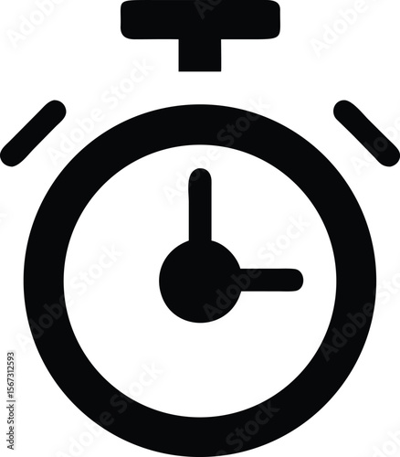 Exercise Timer Interval Management Symbol