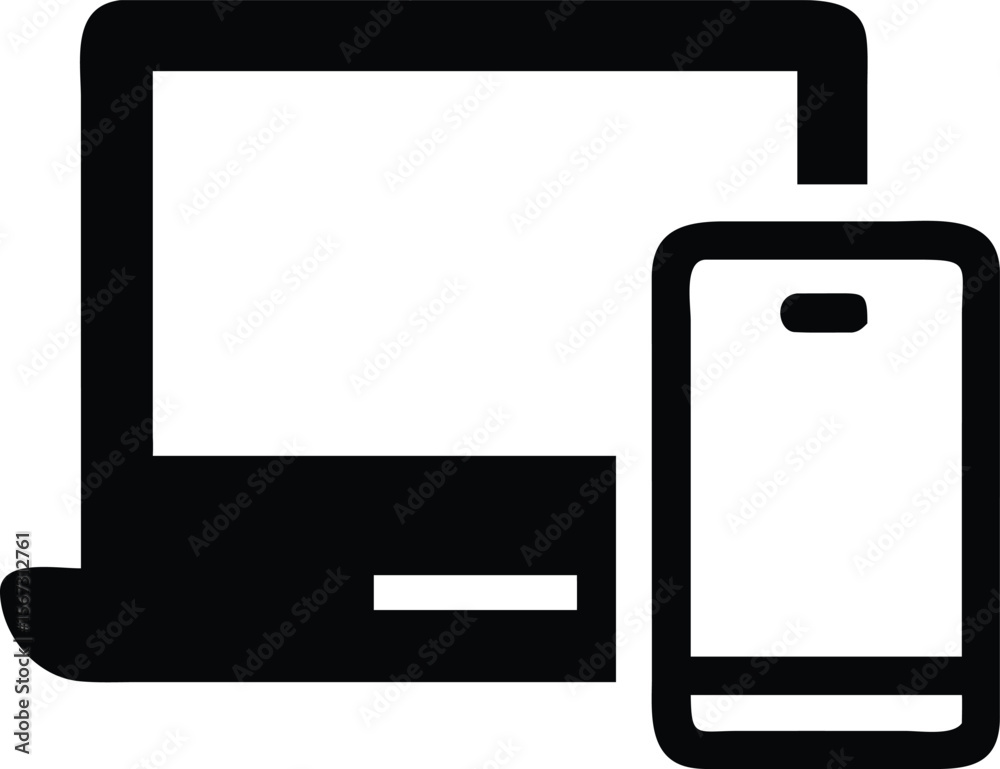 Laptop Device Mobile Workstation Icon Laptop Device Mobile Workstation Icon