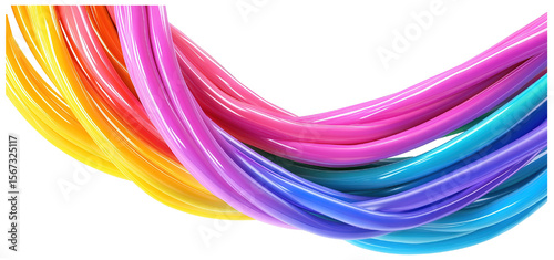colorful gradient waves 2