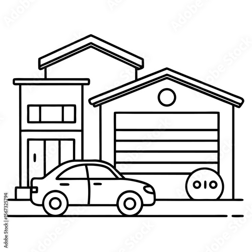 vector illustration of a car