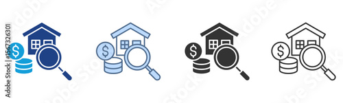 Control Icon Set Multiple Style Collection