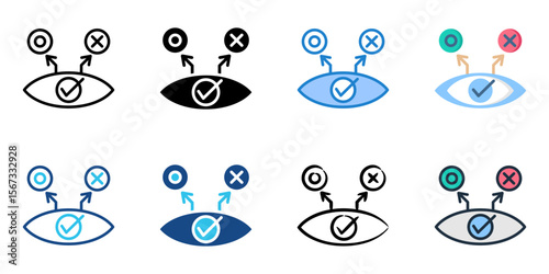 Subjective icon set multiple style collection 
