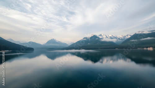 Wallpaper Mural Mountain Lake Mirror Torontodigital.ca