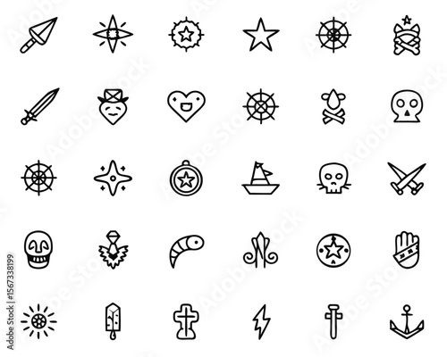 Classic american traditional tattoo artistry featuring bold lines iconic motifs and a patriotic born in usa declaration perfect for apparel and advertising