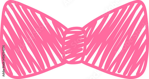 Scribble Doodle Ribbon