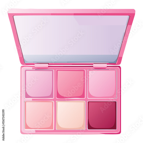 Chic Cosmetic Kit with Beautiful Eye Shades