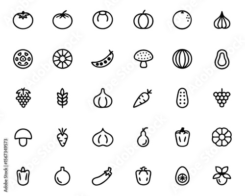 Fresh produce collection a culinary ensemble featuring a ripe tomato crisp cucumber and aromatic onion presented as a cohesive graphic element for food related projects