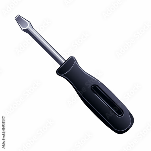 screwdriver isolated on white