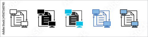 Protocol Icon Pack Multistyle Illustration