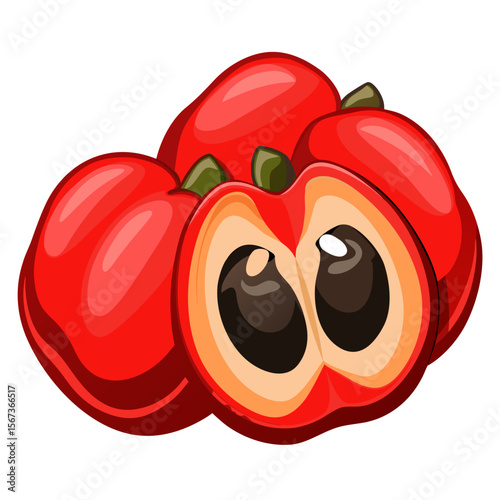 red tomato cartoon
