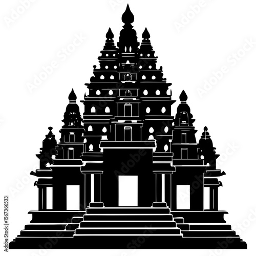 main gate of a temple