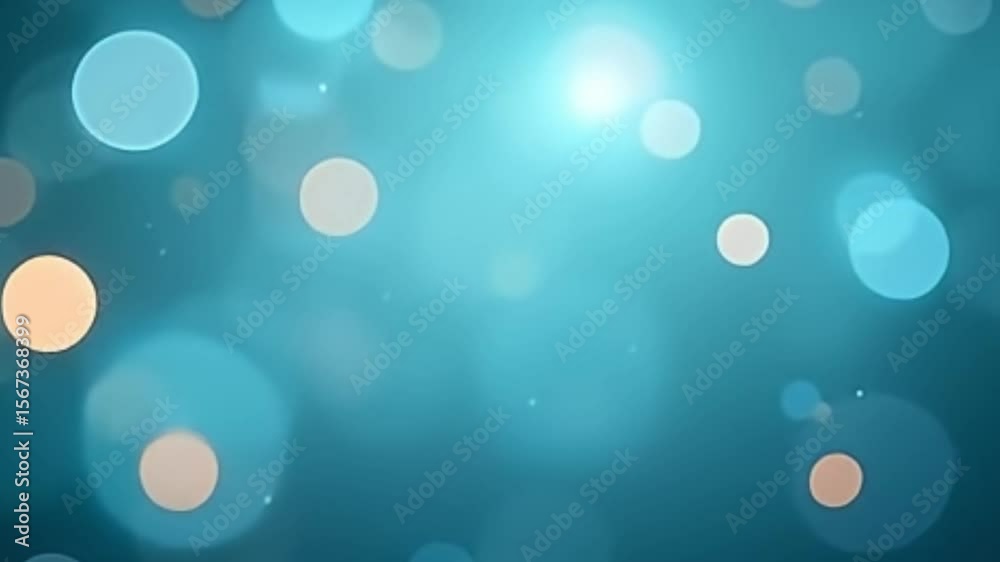 dreamy background, midnight blue background, blue sage bokeh, cinematic bokeh loop, soft light orbs, abstract background loop, seamless glowing background, ultra high resolution background, ambient 