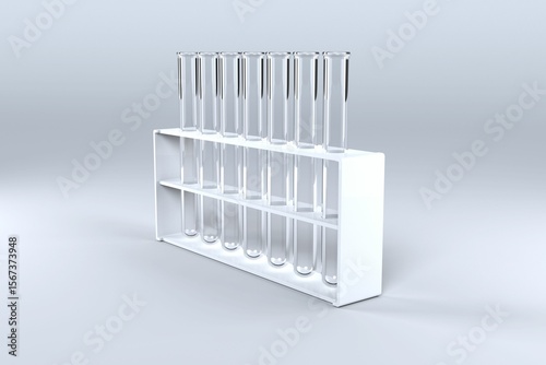 Test tube with chemical solution