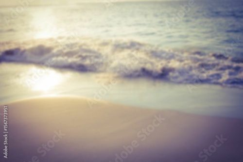View of wave at shore during day
