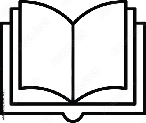 Open Book Vector
