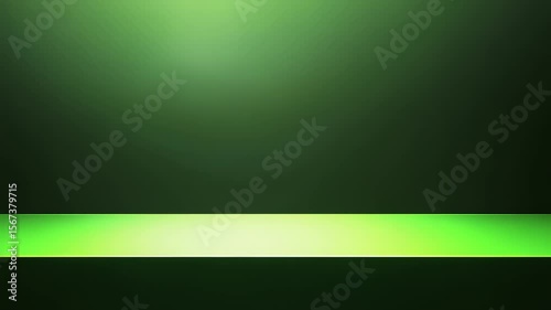 This vibrant green backdrop offers a serene and contemporary look, perfect for showcasing products, hosting events, or enhancing any creative project