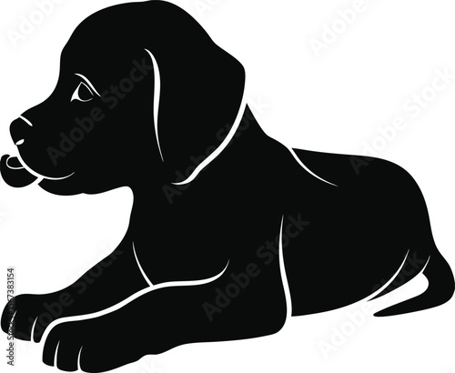 "Cute Dog Cartoon Vector – Puppy Breeds Silhouette, Pet Illustration & Sitting Animal Art"










