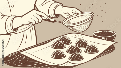 baking dessert preparation kitchen food art