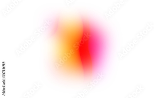 gradient blurred light shape
